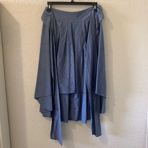 Cotton blue skirt (set of two)